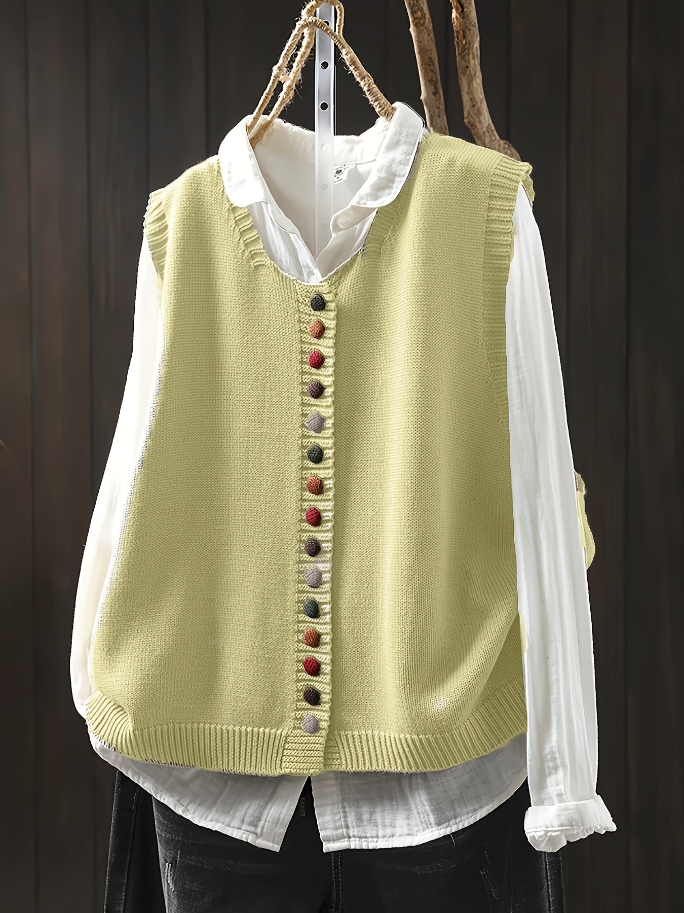 Sofia | Sleeveless Knitted Vest