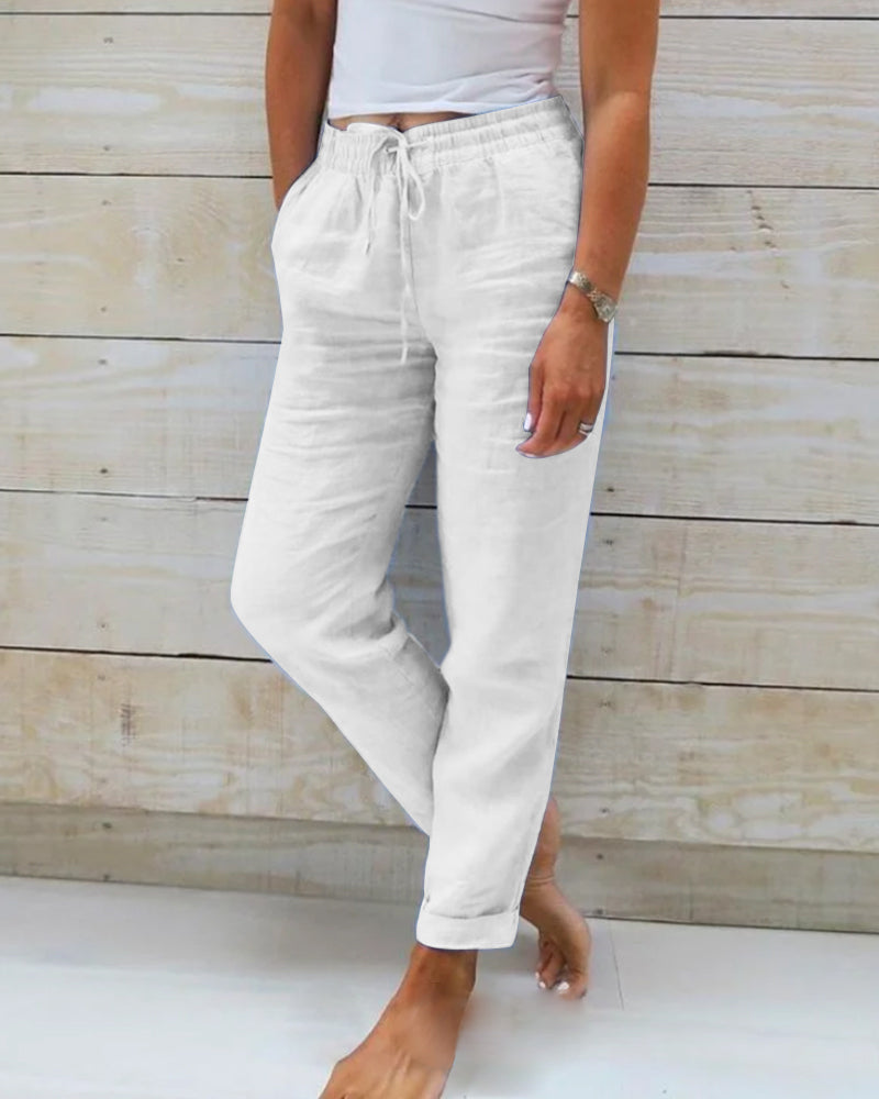 Sofia | Comfortable linen trousers