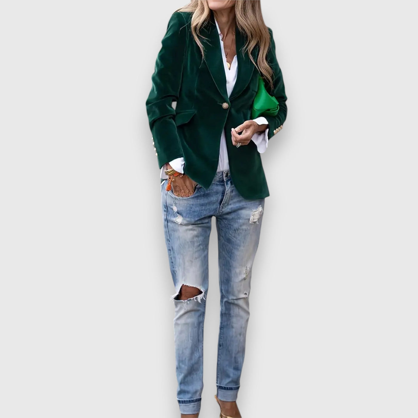 Sofia | Chic suede blazer