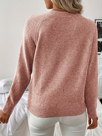 Sofia | Elegant Knitted Sweater with Pearl Details