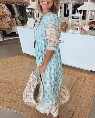 Sofia | Flowing bohemian dress