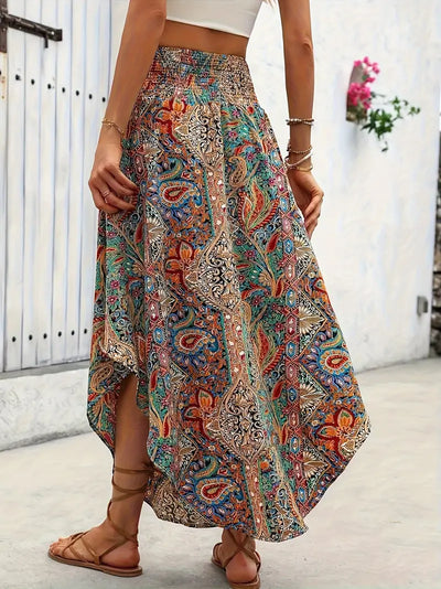 Sofia | Coloured boho skirt
