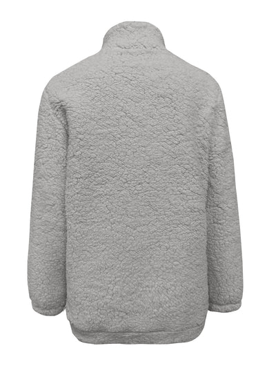 Sofia | Teddy Sweater With Zipper