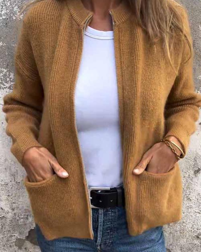 Sofia | Cotton Knit Cardigan