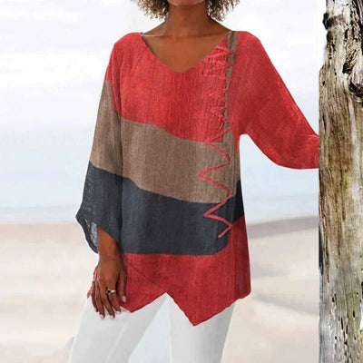 Sofia | Abstract blouse