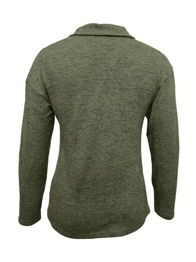 Sofia | Soft Half-Zip with Collar