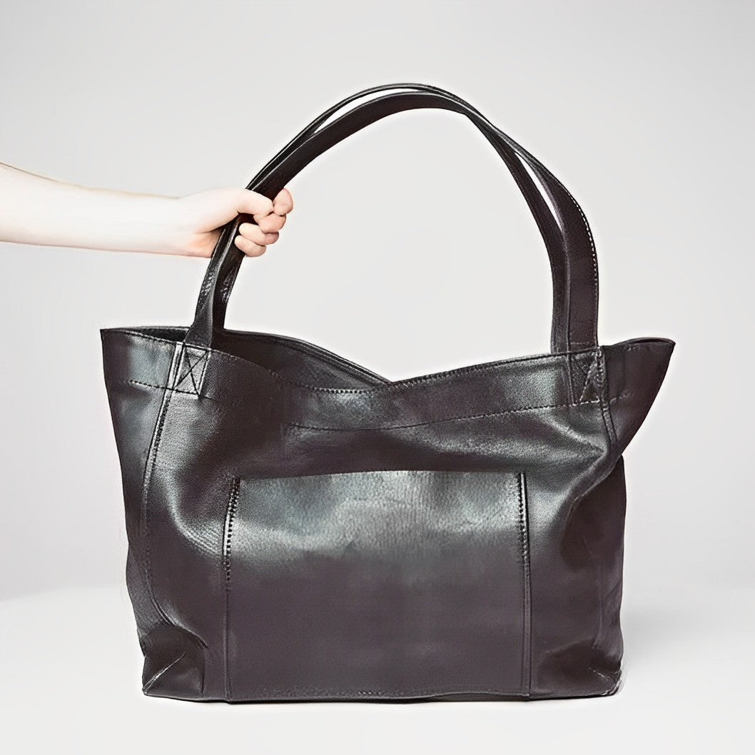 Sofia | Vintage-style leather shoulder bag