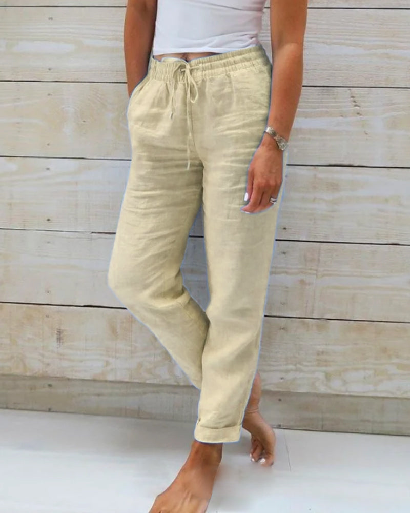 Sofia | Comfortable linen trousers
