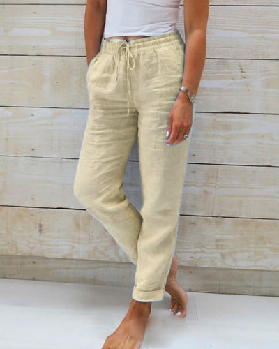 Sofia | Comfortable linen trousers