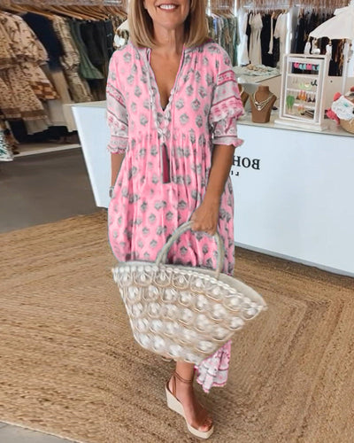 Sofia | Flowing bohemian dress