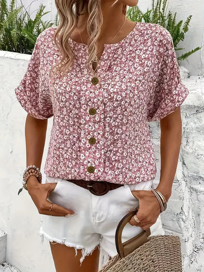 Sofia | Blouse with flowers