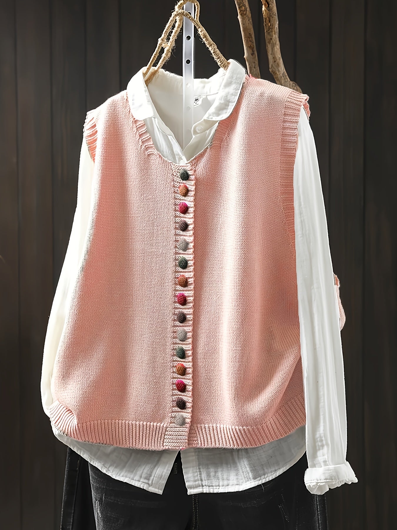 Sofia | Sleeveless Knitted Vest