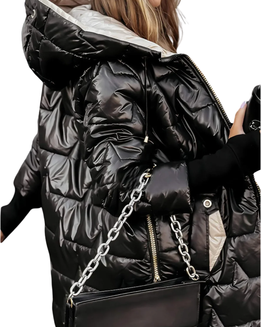Sofia | Elegant Winter Coat with Hood and Padding