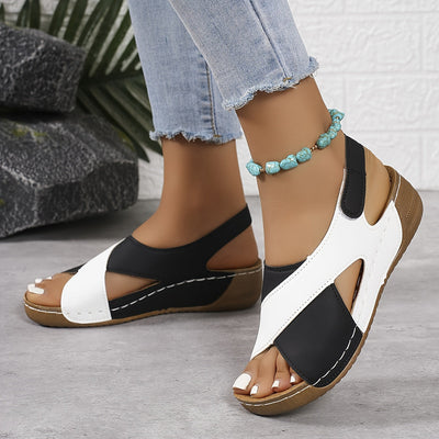 Sofia | Comfy abstract sandals