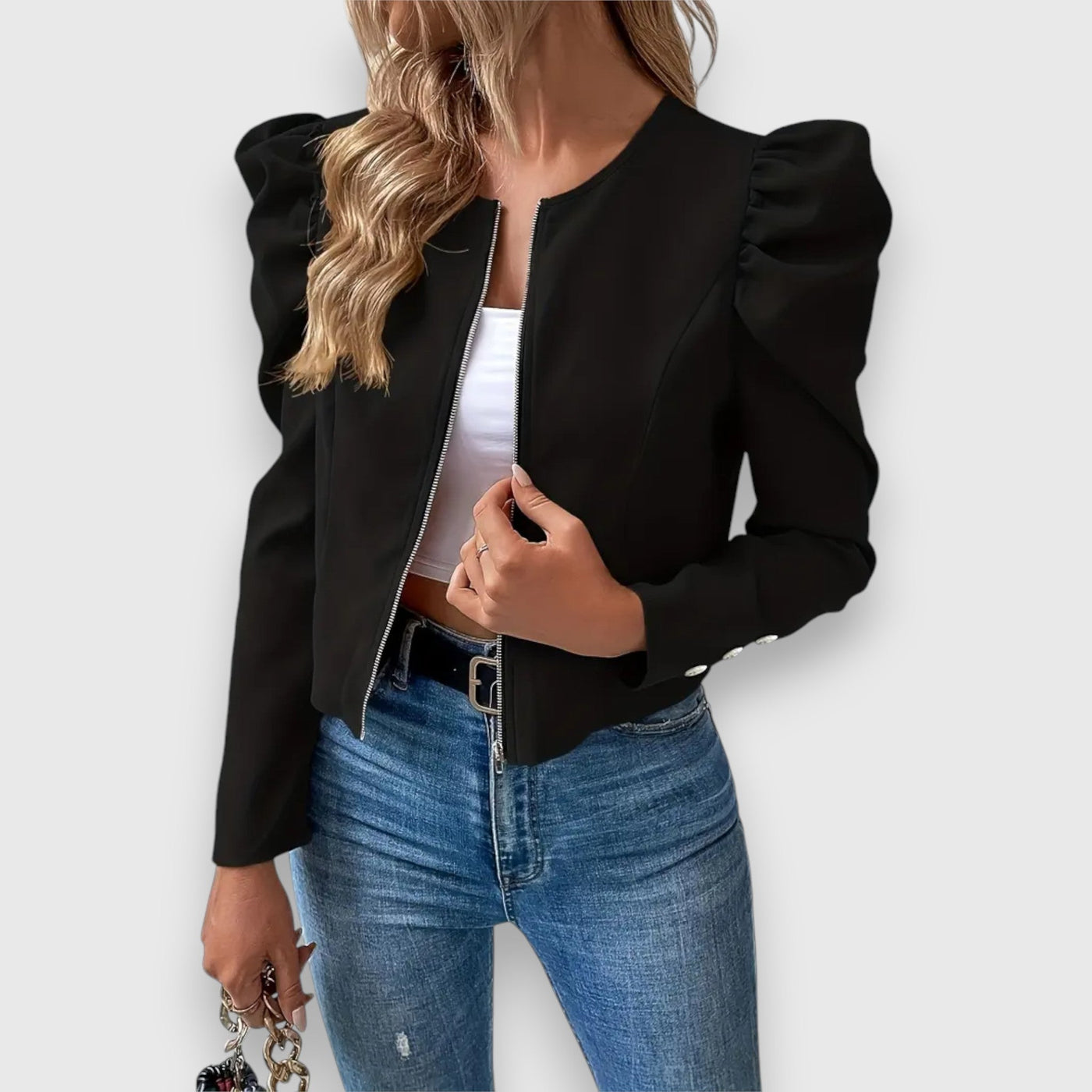 Sofia | Puff-sleeved jacket