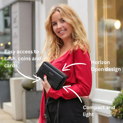 Sofia | Leather wallet bag