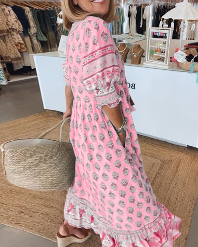 Sofia | Flowing bohemian dress