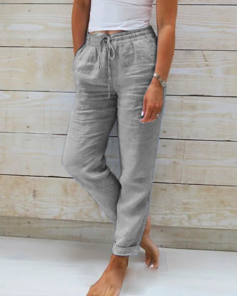 Sofia | Comfortable linen trousers