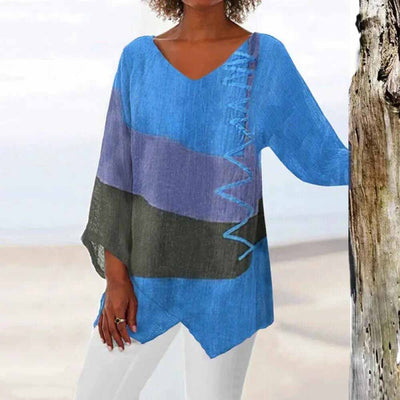 Sofia | Abstract blouse