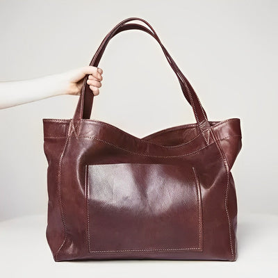 Sofia | Vintage-style leather shoulder bag