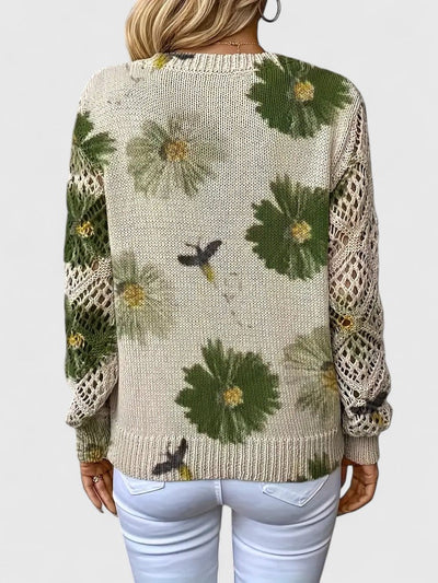 Sofia | Elegant Sweater with Floral Pattern