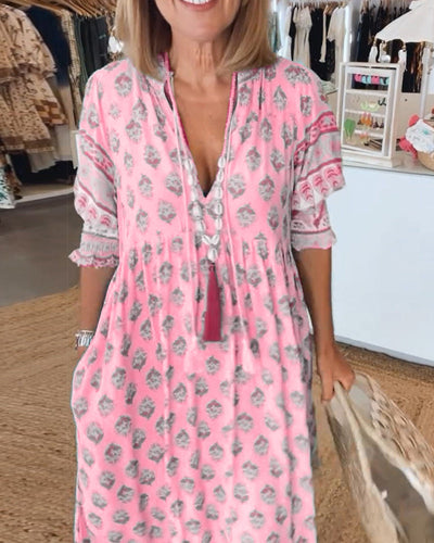 Sofia | Flowing bohemian dress