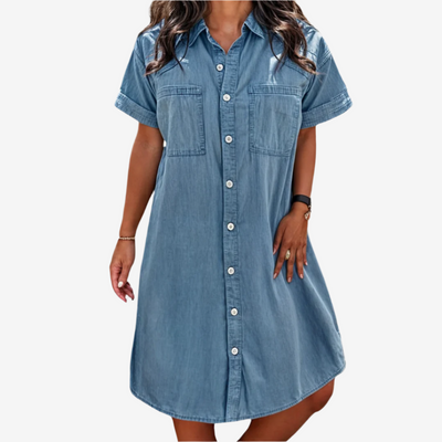 Sofia | Light denim dress