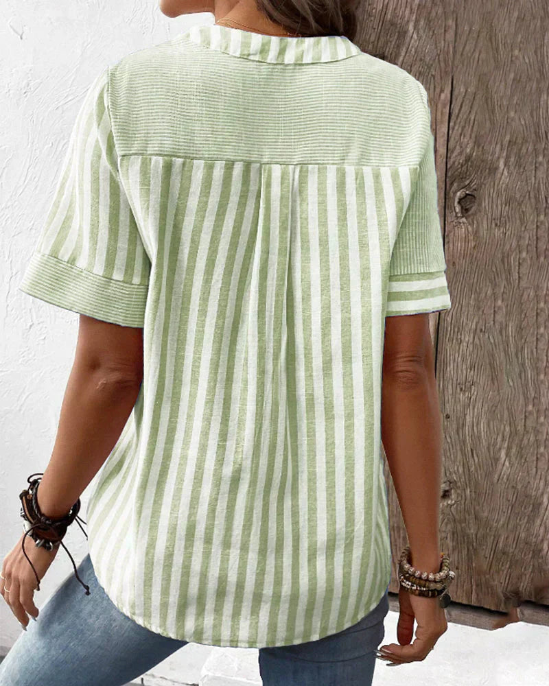 Sofia | Elegant striped blouse
