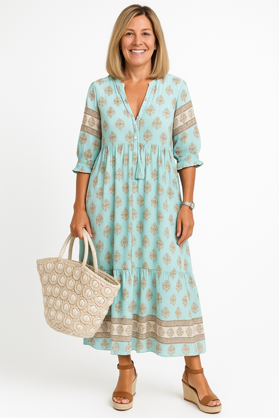 Sofia | Flowing bohemian dress