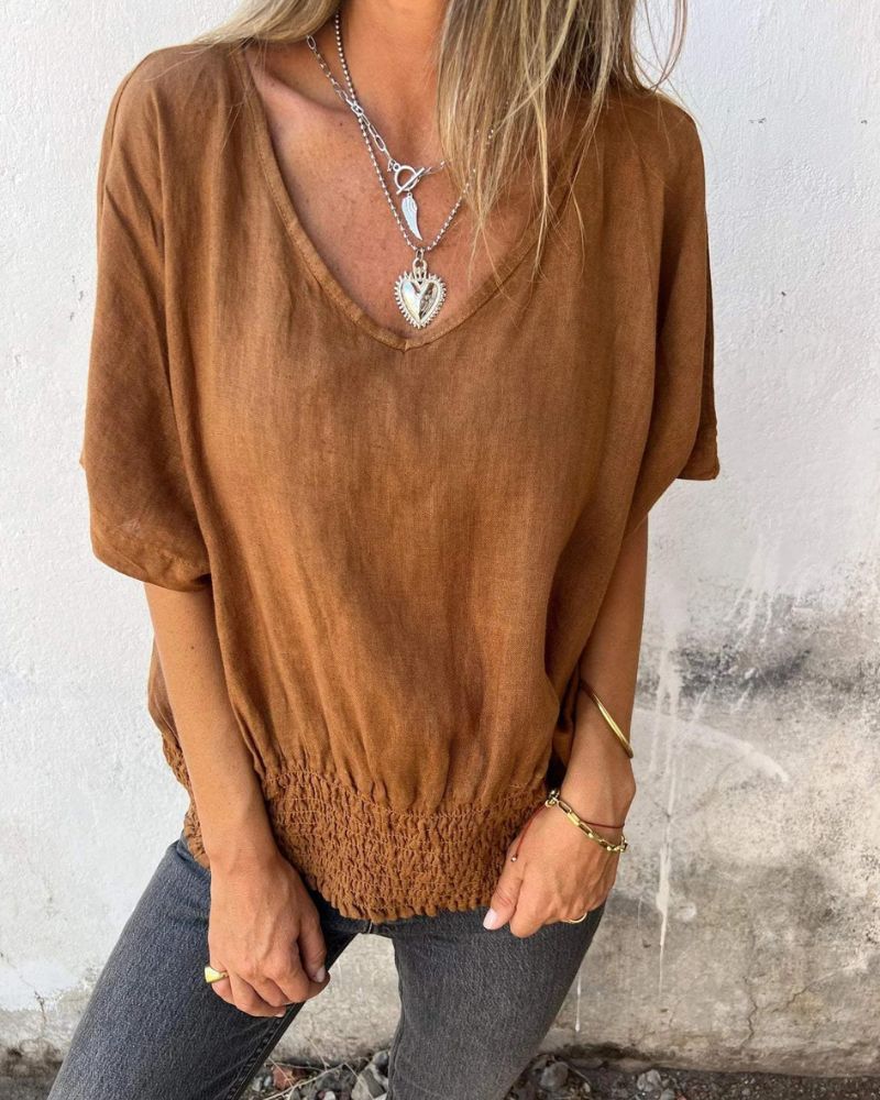 Sofia | Comfortable linen shirt