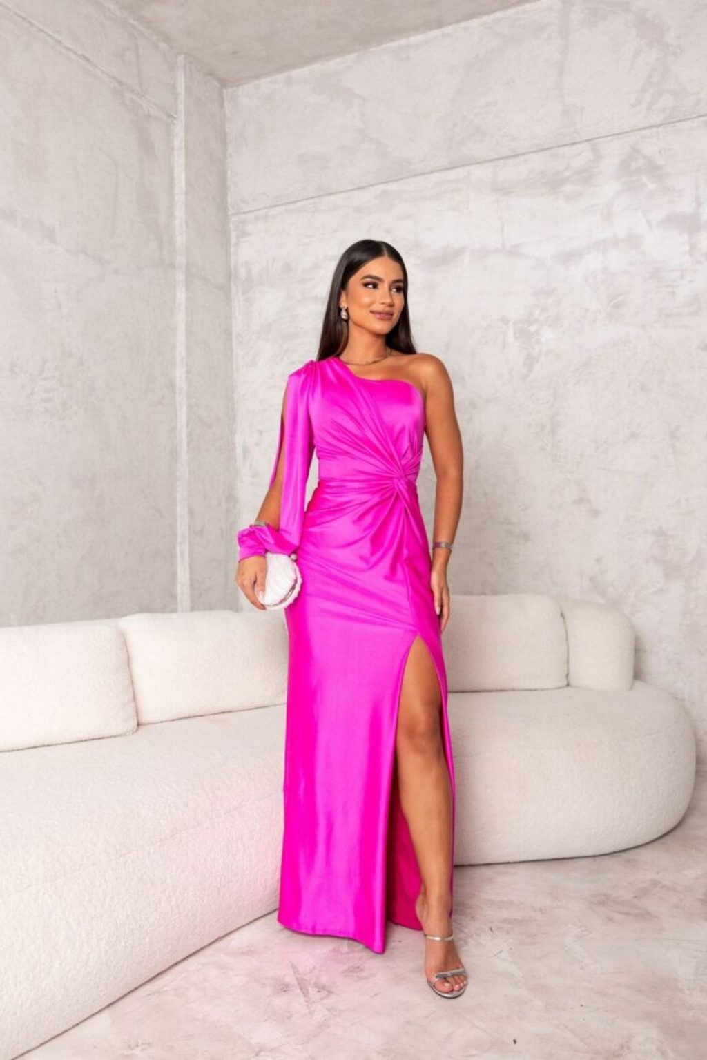Sofia | Satin dress