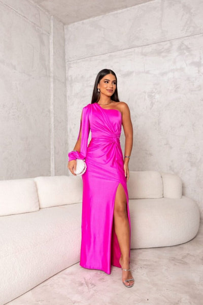 Sofia | Satin dress