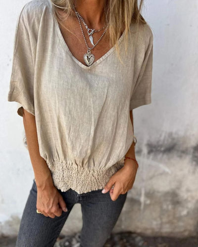 Sofia | Comfortable linen shirt