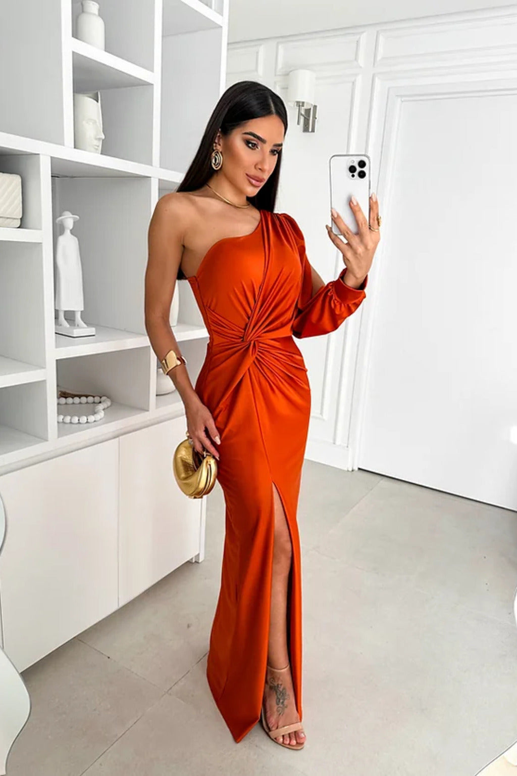 Sofia | Satin dress