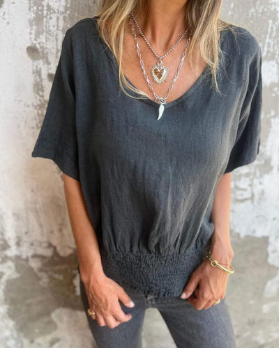 Sofia | Comfortable linen shirt