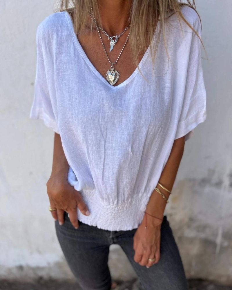 Sofia | Comfortable linen shirt