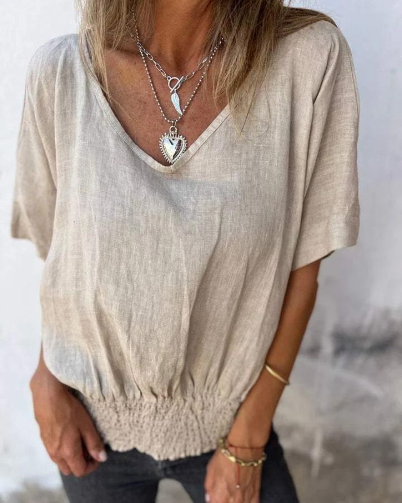Sofia | Comfortable linen shirt