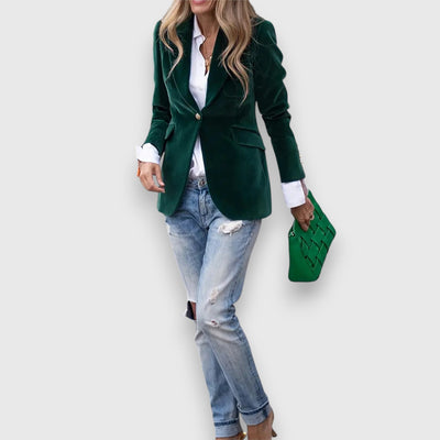 Sofia | Chic suede blazer