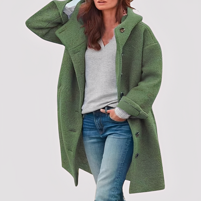 Sofia | Comfortable Mid-Length Coat for Everyday Wear