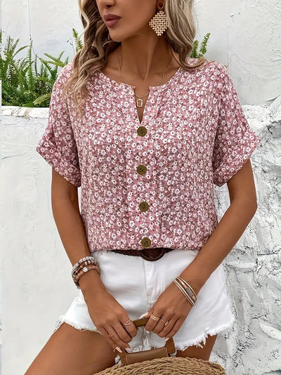 Sofia | Blouse with flowers