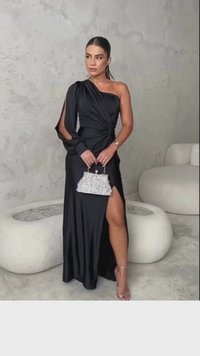 Sofia | Satin dress
