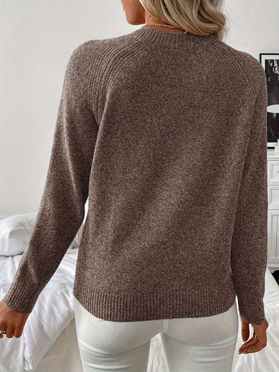 Sofia | Elegant Knitted Sweater with Pearl Details