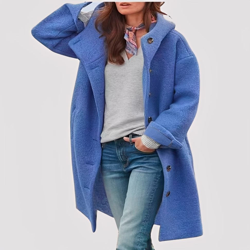 Sofia | Comfortable Mid-Length Coat for Everyday Wear