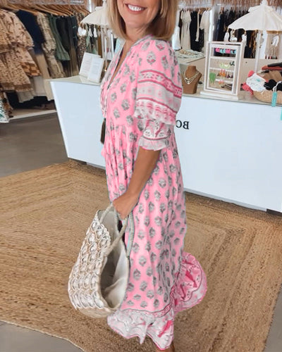 Sofia | Flowing bohemian dress