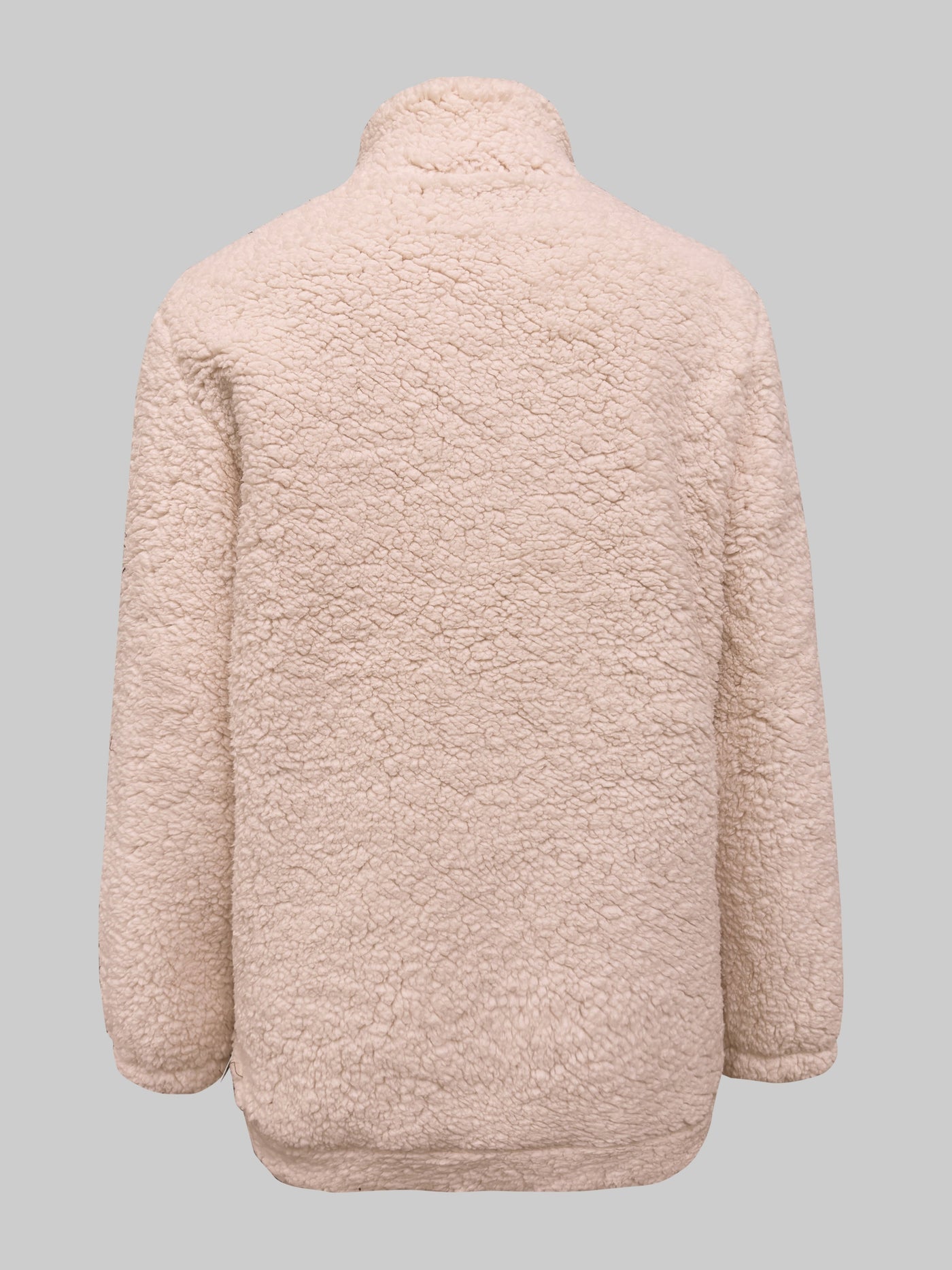 Sofia | Teddy Sweater With Zipper