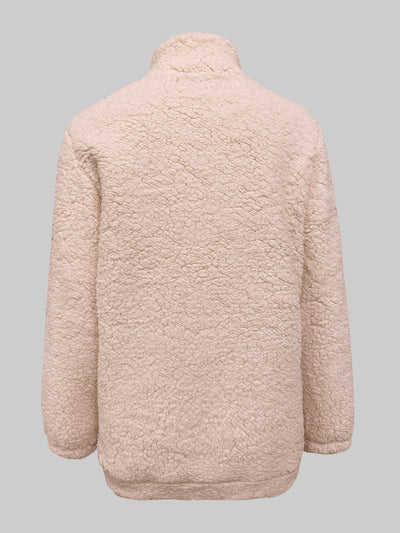 Sofia | Teddy Sweater With Zipper