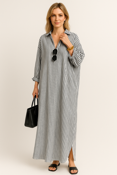Sofia | Relaxed oversized shirt dress