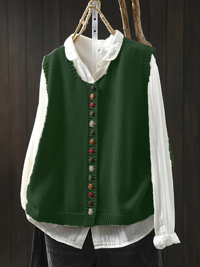 Sofia | Sleeveless Knitted Vest