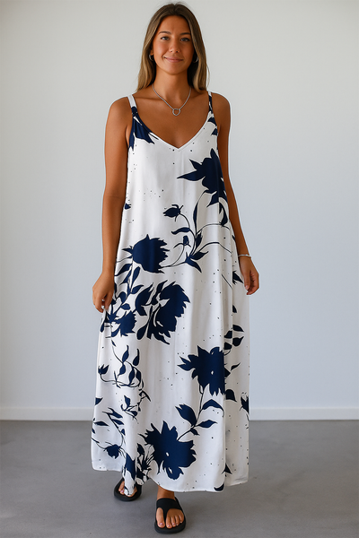 Sofia | Flowing floral dress