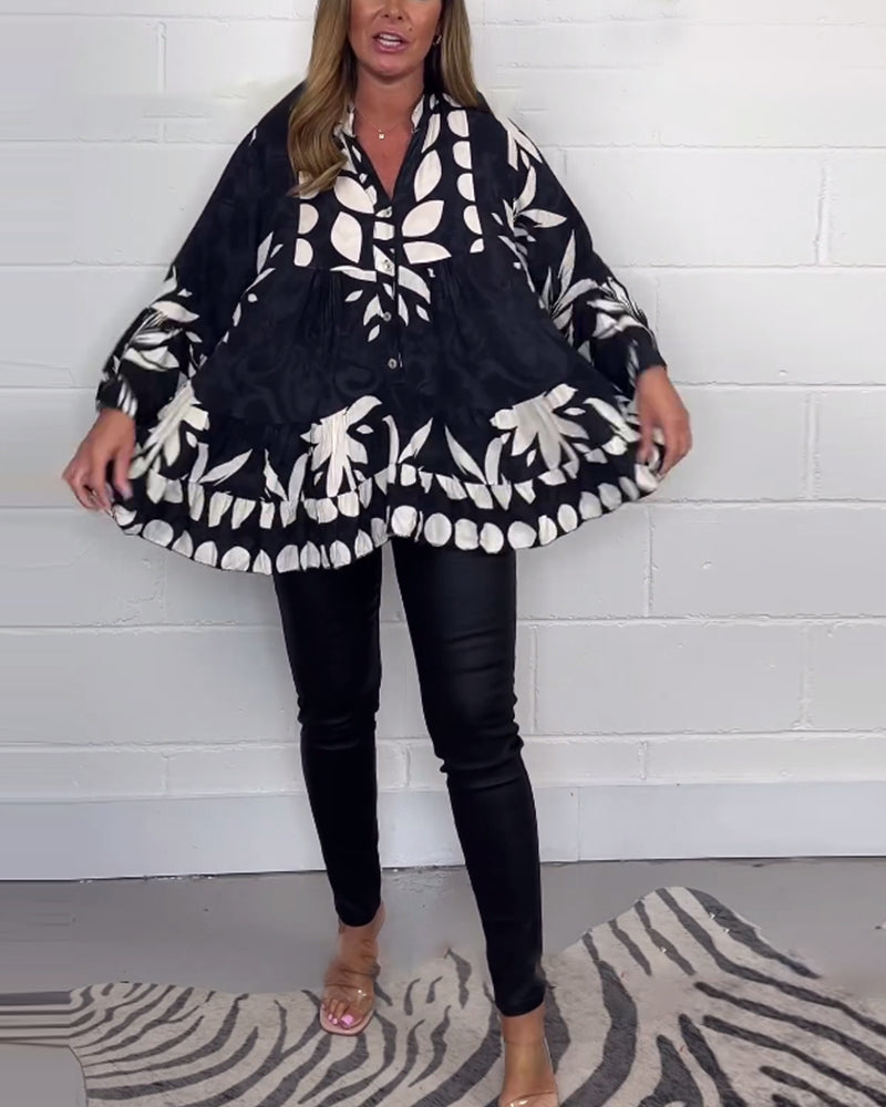 Sofia | Longsleeve floral blouse